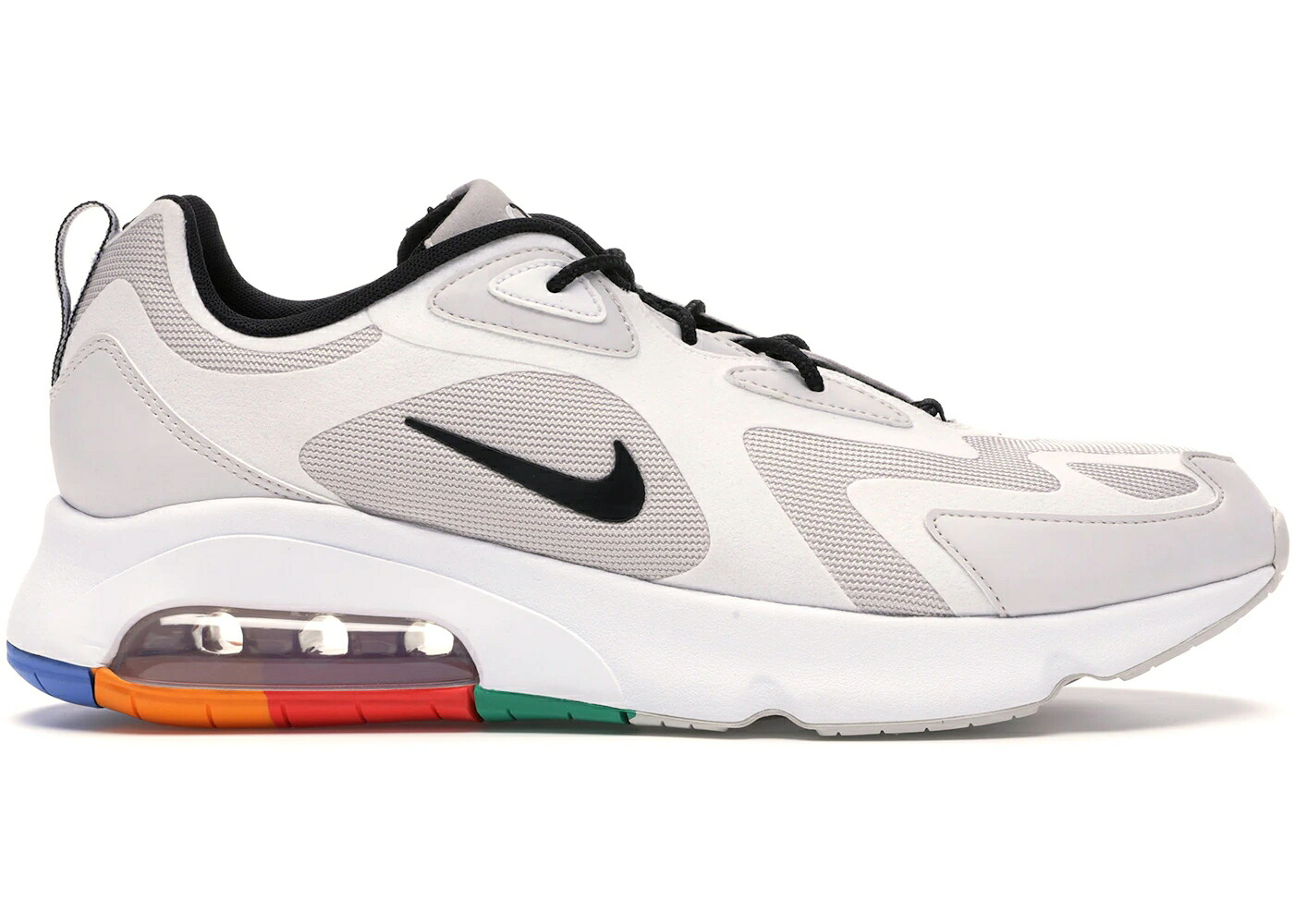 ナイキ マックス 灰色 グレー 黒色 ブラック 白色 ホワイト パシフィック エアマックス スニーカー メンズ NIKE AIR MAX 200 VAST GREY / VAST GREY BLACK WHITE PACIFIC
