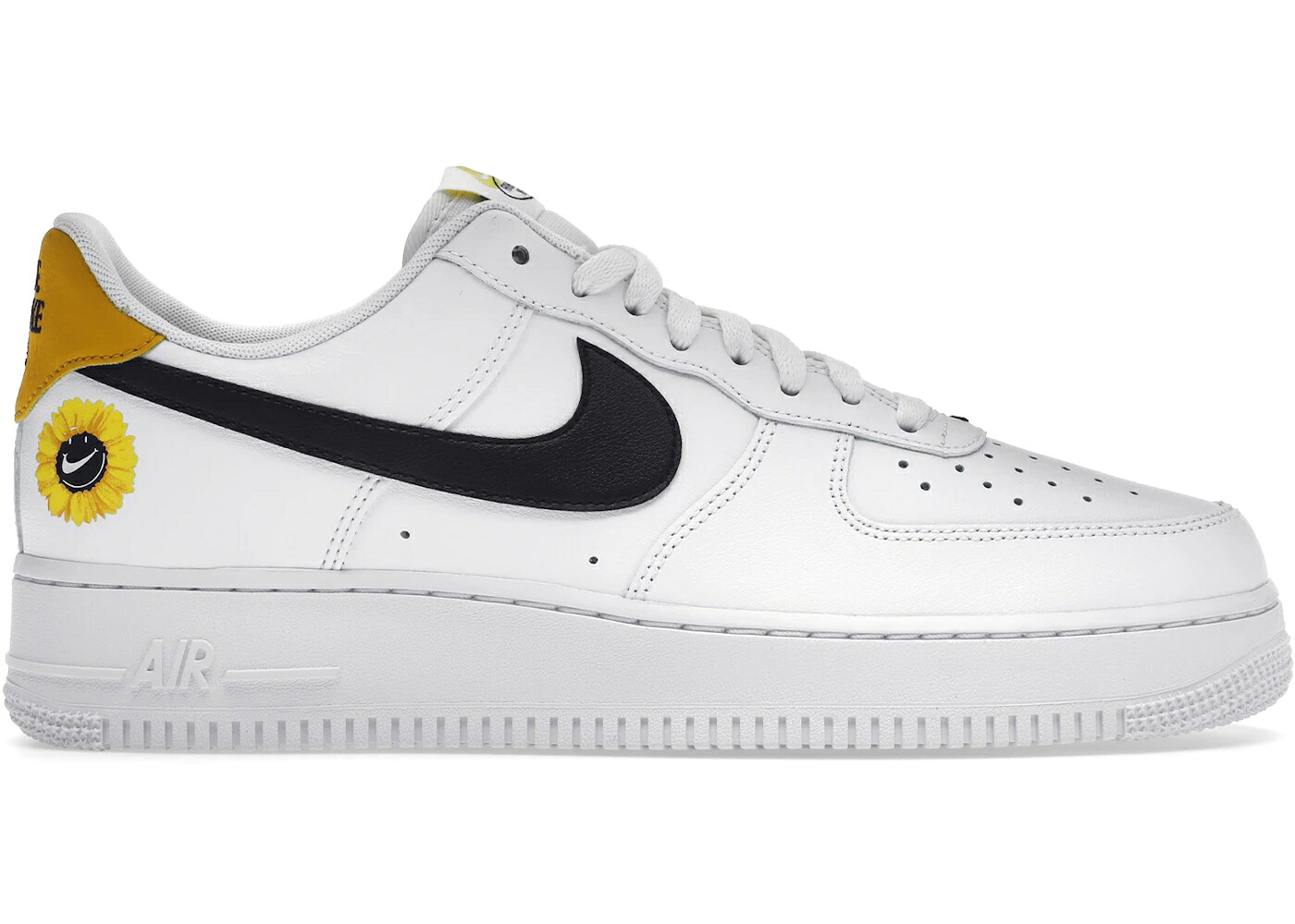 ナイキ 白いこと 白いこと ゴールド 黒いこと 黒いこと 空軍 スニーカー メンズ NIKE AIR FORCE 1 LOW HAVE A DAY WHITE GOLD / WHITE GOLD BLACK