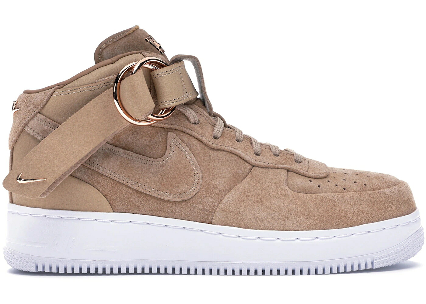 ナイキ ミッド 空軍 スニーカー メンズ NIKE AIR FORCE 1 MID CMFT VICTOR CRUZ / VACHETTA TAN VACHETTA TAN