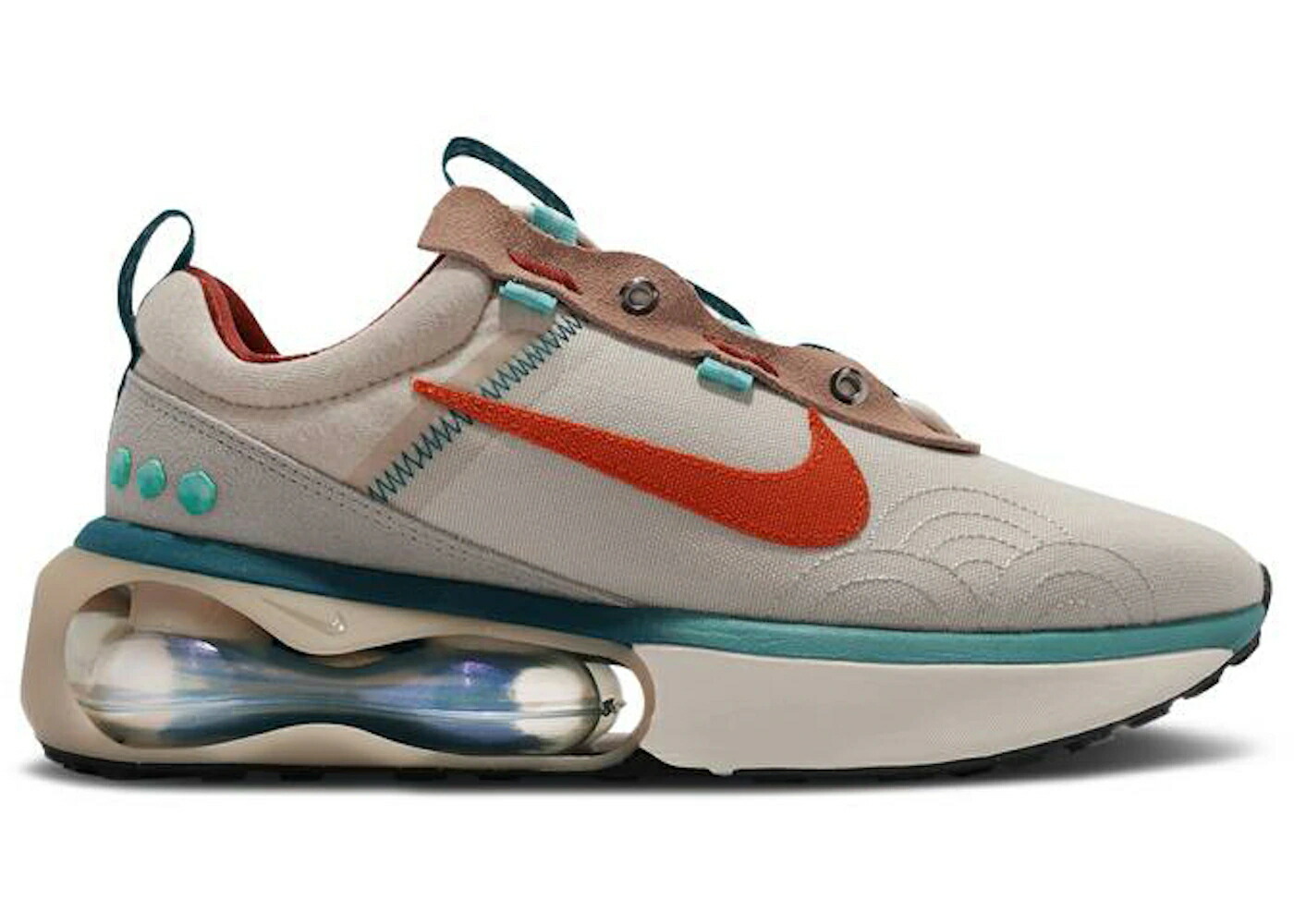 ナイキ マックス 赤銅色 赤銅色 混雑時 橙 オレンジ色 大気圏マックス スニーカー メンズ NIKE AIR MAX 2021 LIGHT OREWOOD / LIGHT OREWOOD BROWN RUSH ORANGE