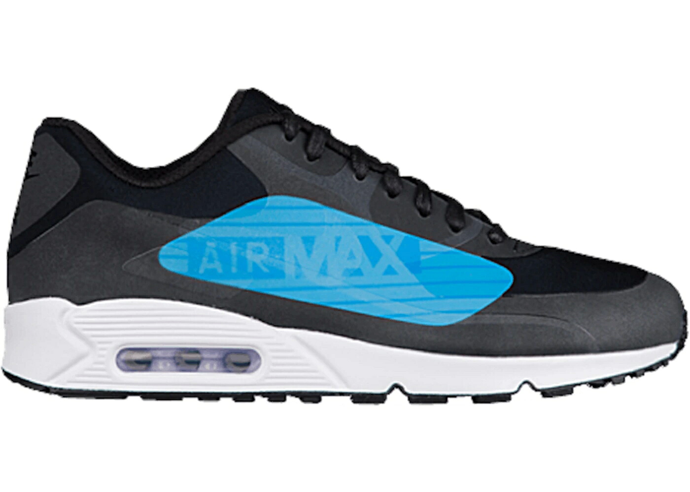 ナイキ マックス ロゴタイプ レーザ 青碧 青碧 黒いこと 黒いこと シアン エア湖マックス スニーカー メンズ NIKE AIR MAX 90 NS BIG LOGO LASER BLUE / BLACK LASER BLUE HERITAGE CYAN