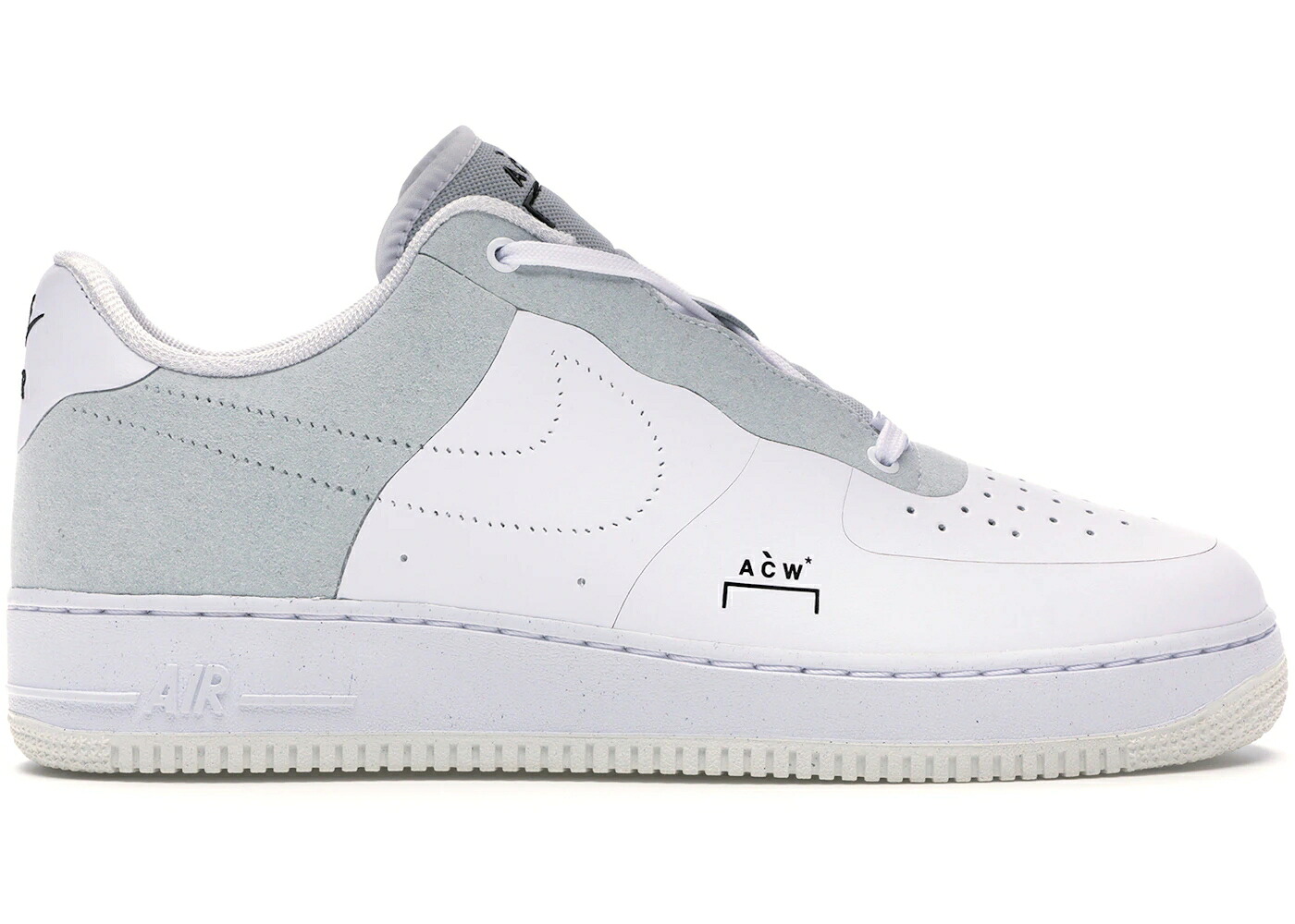 ナイキ 白いこと 白いこと 黒いこと 黒いこと 薄墨色 薄墨色 空軍 スニーカー メンズ NIKE AIR FORCE 1 LOW A COLD WALL WHITE / WHITE BLACK LIGHT GREY