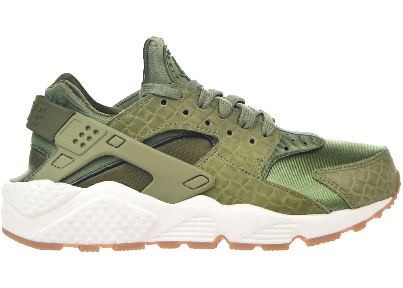 ナイキ ハラチ ラン プレミアム 緑 グリーン ハラチラン WOMEN'S スニーカー レディース NIKE AIR HUARACHE RUN PREMIUM PALM GREEN (WOMEN'S) / PALM GREEN LEGION GREEN SAIL｜スニケス