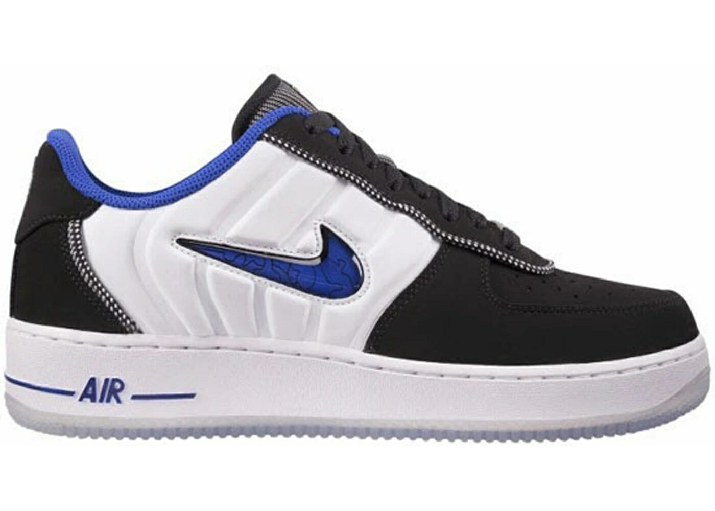 ナイキ ペニー ハーダウェイ 黒いこと 黒いこと 空軍 スニーカー メンズ NIKE AIR FORCE 1 LOW CMFT PENNY HARDAWAY / BLACK VARSITY ROYAL