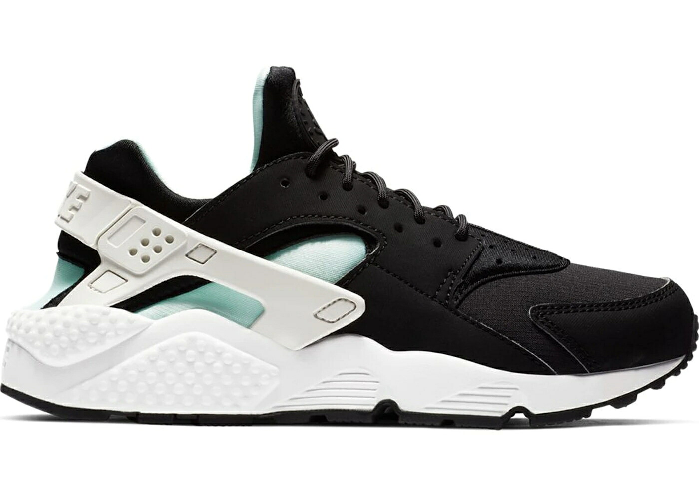 ナイキ ハラチ ラン 黒色 ブラック 白色 ホワイト ハラチラン WOMEN'S スニーカー レディース NIKE AIR HUARACHE RUN BLACK WHITE IGLOO (WOMEN'S) / BLACK SUMMIT WHITE IGLOO