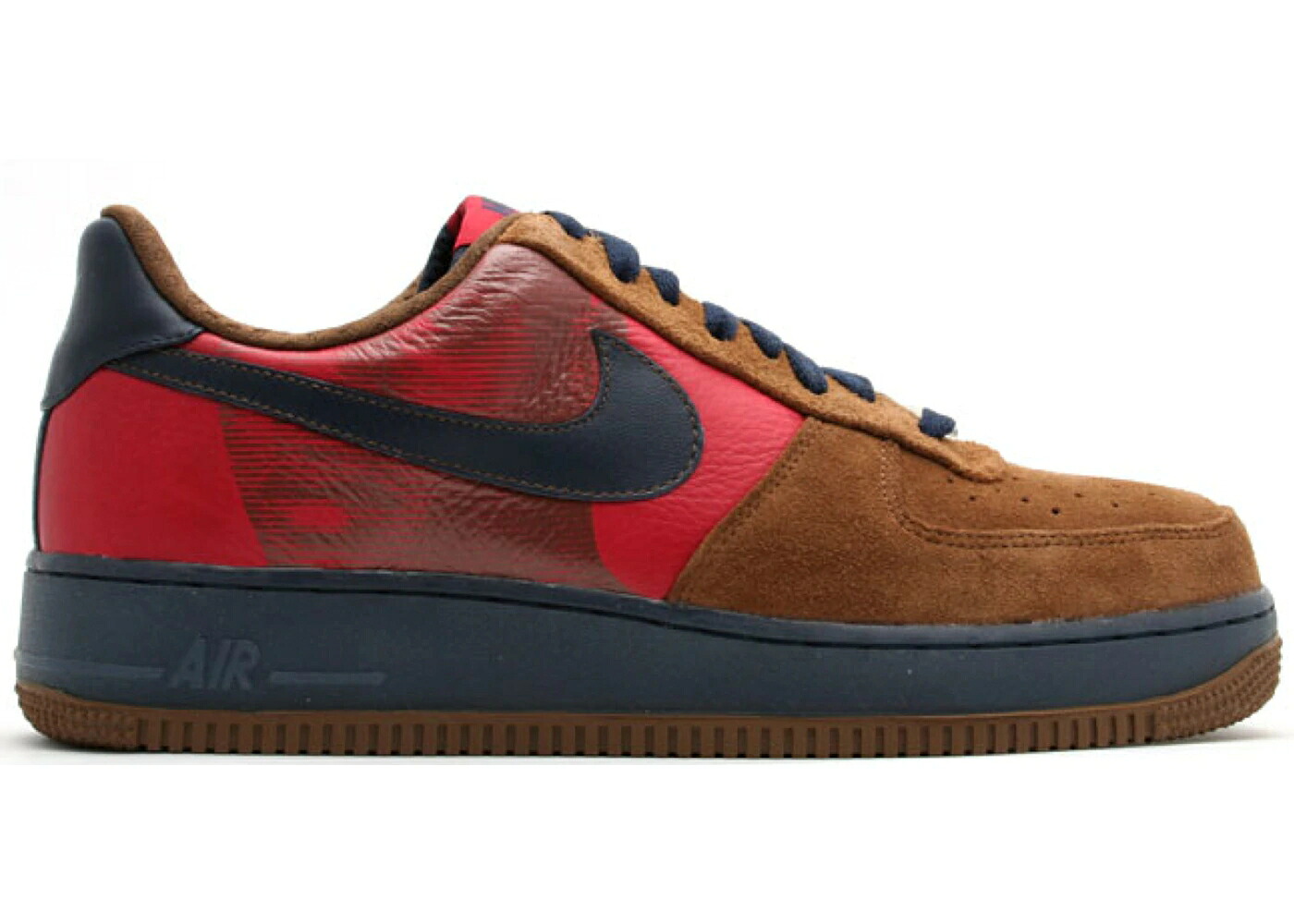 ナイキ カーキ 赤 レッド エアフォース スニーカー メンズ NIKE AIR FORCE 1 LOW NEW SIX VINCE CARTER / DARK KHAKI OBSIDIAN VARSITY RED｜スニケス 59,640円