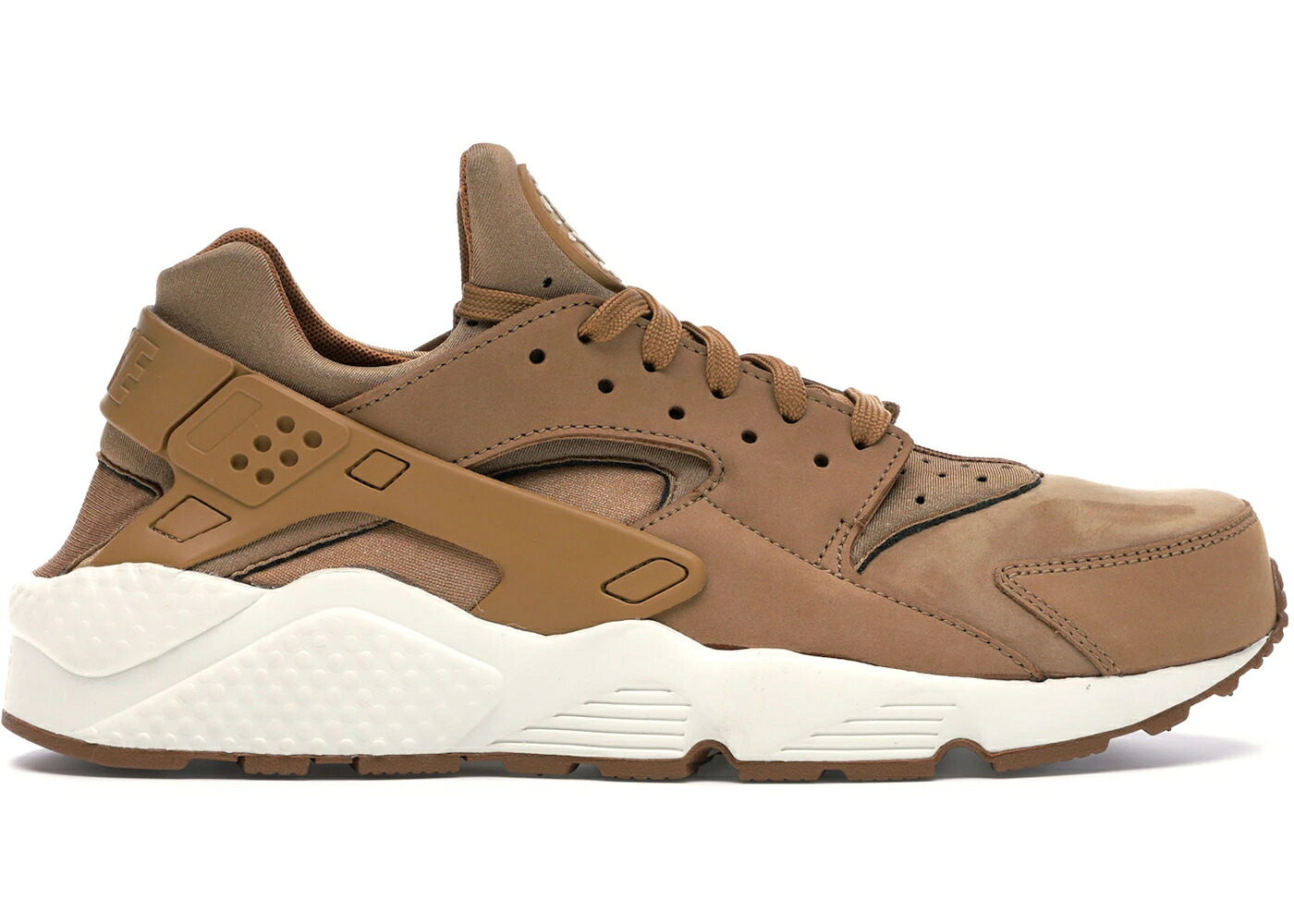ナイキ ハラチ 茶色 ブラウン スニーカー メンズ NIKE AIR HUARACHE FLAX (2017) / FLAX FLAX SAIL GUM MEDIUM BROWN
