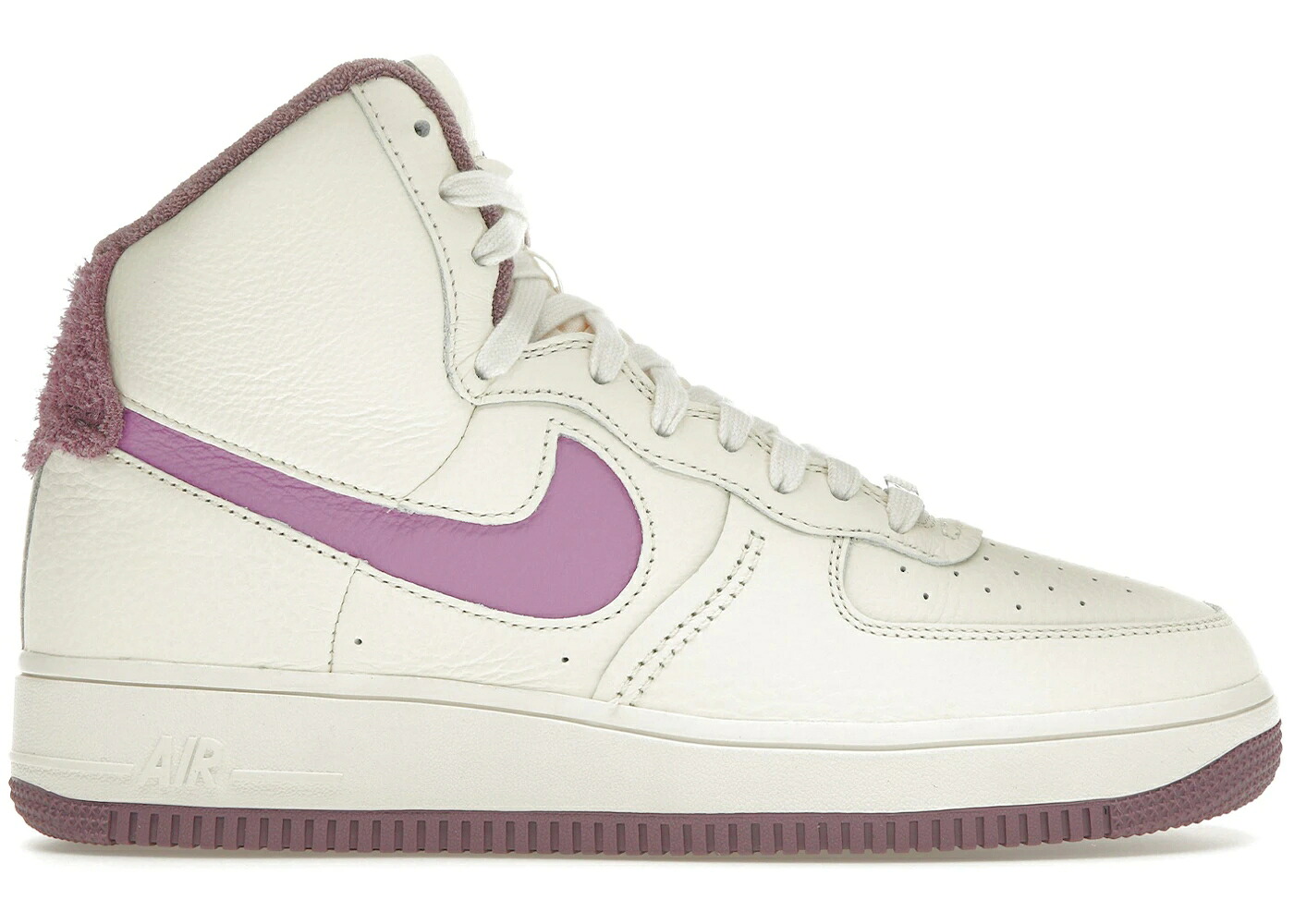ナイキ 御機嫌 混雑時 象牙色 紫 相撲取り草 空軍 WOMEN\u0027S スニーカー レディース NIKE AIR FORCE 1 HIGH SCULPT RUSH FUCHSIA (WOMEN\u0027S) / PALE IVORY VIOLET DUST PHANTOM