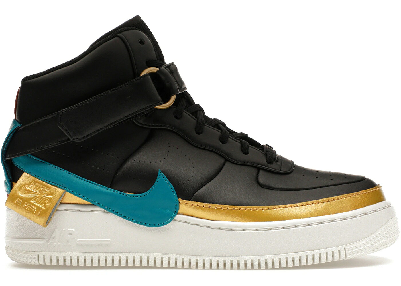 ナイキ ご機嫌 黒いこと 黒いこと 空軍 WOMEN\u0027S スニーカー レディース NIKE AIR FORCE 1 HIGH JESTER XX BLACK BLUSTERY (WOMEN\u0027S) / BLACK BLUSTERY DUSTY PEACH