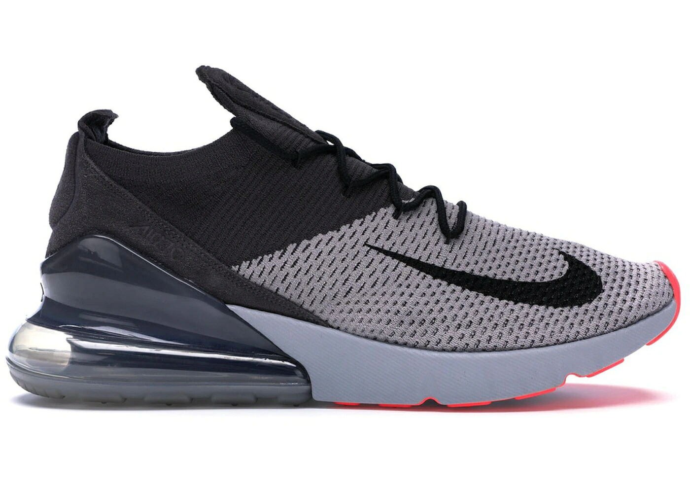 ナイキ マックス 飛球編み物 薄墨色 薄墨色 サンダー 大気圏マックス スニーカー メンズ NIKE AIR MAX 270 FLYKNIT ATMOSPHERE GREY THUNDER / ATMOSPHERE GREY THUNDER GREY