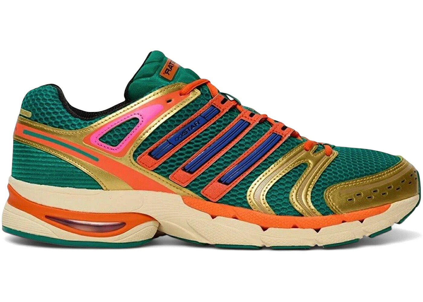 アディダス 緑 緑であること 橙 オレンジ色 青碧 青碧 スニーカー メンズ ADIDAS ADISTAR CONTROL 5 404 DAY (2026) / EQT GREEN ORANGE BOLD BLUE