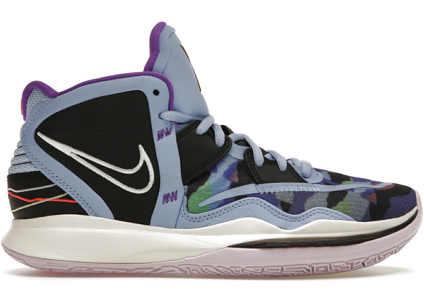 ナイキ カイリー カモ柄 黒色 ブラック スニーカー メンズ NIKE KYRIE INFINITY MULTI COLOR CAMO / ALUMINUM SAIL BLACK 36,920円