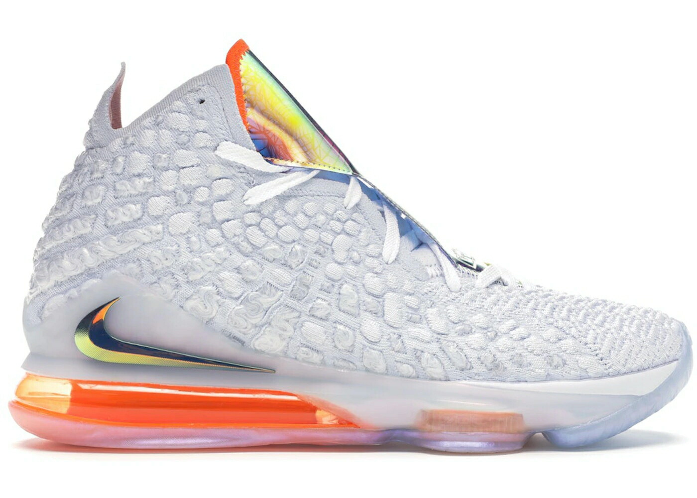 ナイキ レブロン 白色 ホワイト テック 灰色 グレー 紫 パープル スニーカー メンズ NIKE LEBRON 17 FUTURE AIR / WHITE TECH GREY QUASAR PURPLE