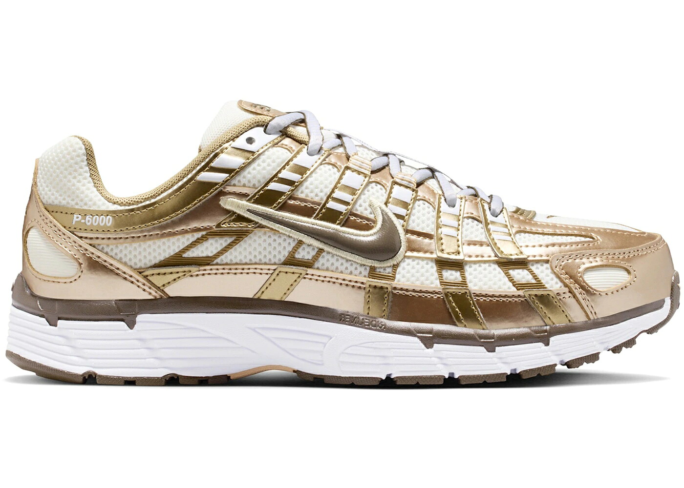 ナイキ 白いこと 白いこと WOMEN\u0027S スニーカー レディース NIKE P-6000 SAIL LINEN DARK HAZEL (WOMEN\u0027S) / SAIL LINEN WHITE DARK HAZEL