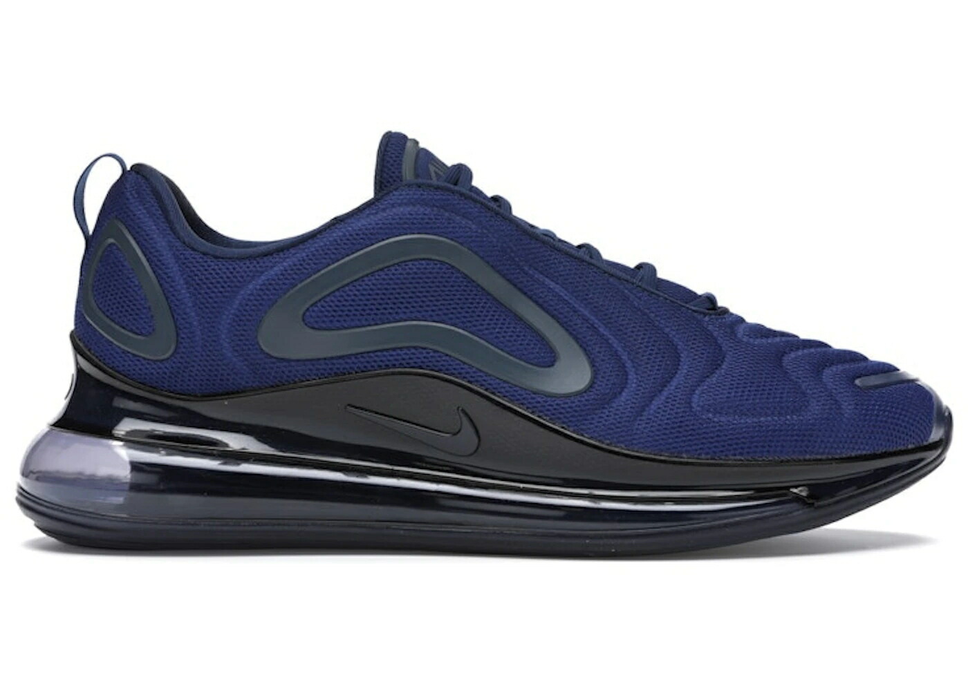 ナイキ マックス 紺色 ネイビー ディープ 青色 ブルー ゲーム エアマックス スニーカー メンズ NIKE AIR MAX 720 MIDNIGHT NAVY / DEEP ROYAL BLUE CHALK BLUE GAME