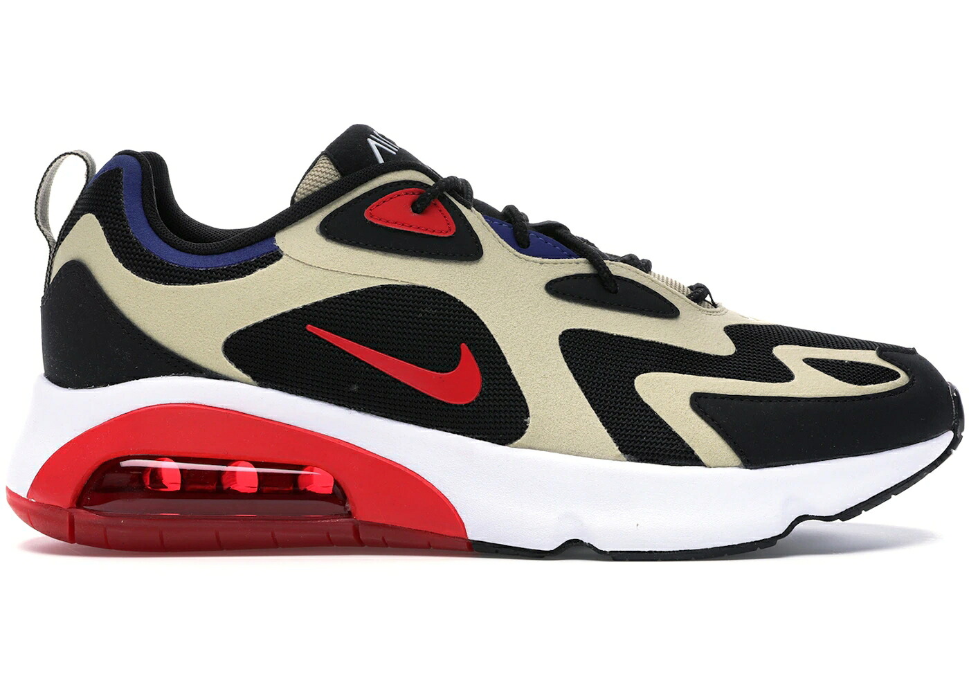 ナイキ マックス 野球クラブ ゴールド 赤 赤いこと 黒いこと 黒いこと 大気圏マックス スニーカー メンズ NIKE AIR MAX 200 TEAM GOLD UNIVERSITY RED BLACK / TEAM GOLD UNIVERSITY RED BLACK