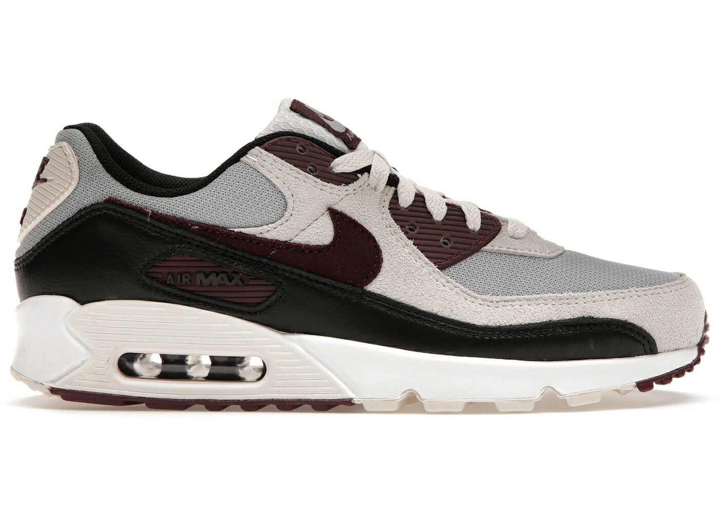 ナイキ マックス ブドウ酒色 バーガンディー 薄墨色 薄墨色 エア湖マックス スニーカー メンズ NIKE AIR MAX 90 BURGUNDY CRUSH PHANTOM / GREY BURGUNDY CRUSH PHANTOM