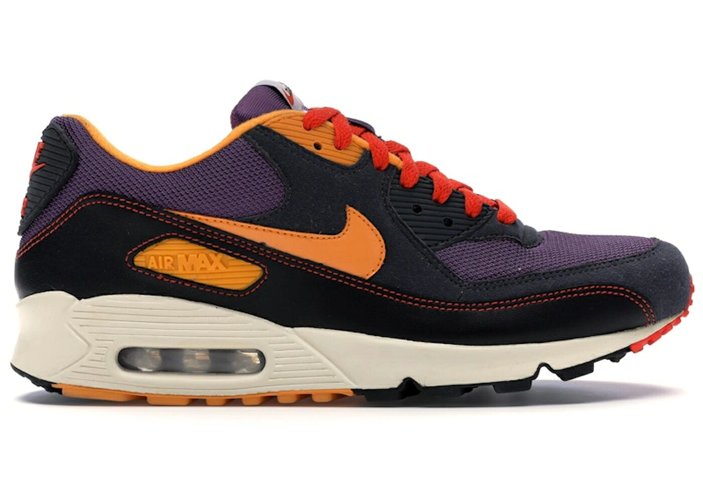 ナイキ マックス ビンテージ ヴィンテージ 紫 パープル 橙 オレンジ エアマックス スニーカー メンズ NIKE AIR MAX 90 POWERWALL / VINTAGE PURPLE INDUSTRIAL ORANGE|スニケス