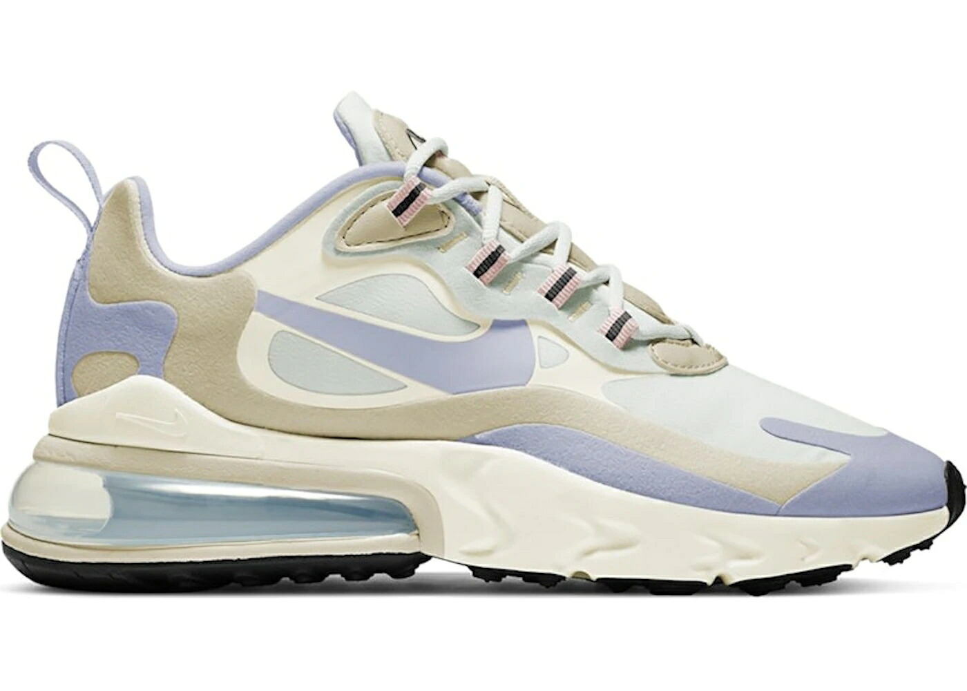 ナイキ マックス リアクト 白いこと 白いこと 大気圏マックス WOMEN\u0027S スニーカー レディース NIKE AIR MAX 270 REACT FOSSIL GHOST (WOMEN\u0027S) / SUMMIT WHITE FOSSIL SAIL GHOST