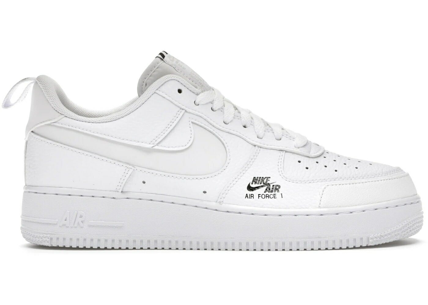 ナイキ 白いこと 白いこと 薄墨色 薄墨色 紺色 米国海軍 空軍 スニーカー メンズ NIKE AIR FORCE 1 UTILITY WHITE (2020) / WHITE GREY FOG MIDNIGHT NAVY