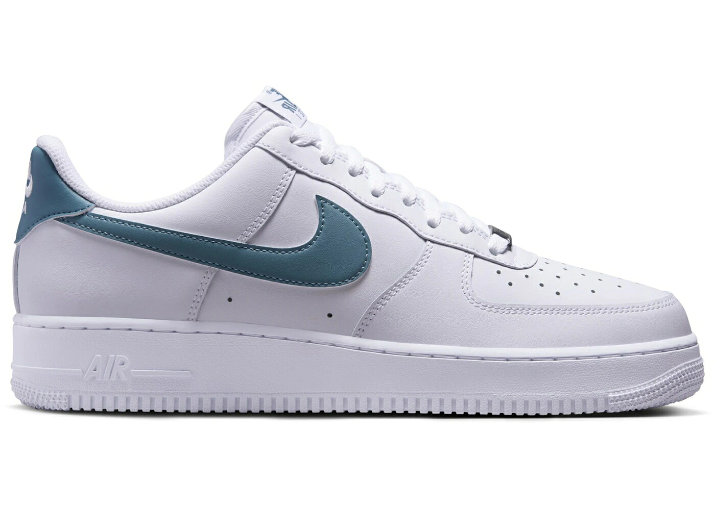 ナイキ 白いこと 白いこと 青み 青色 空軍 \u002707 スニーカー メンズ NIKE AIR FORCE 1 LOW WHITE SMOKEY BLUE / WHITE SMOKEY BLUE