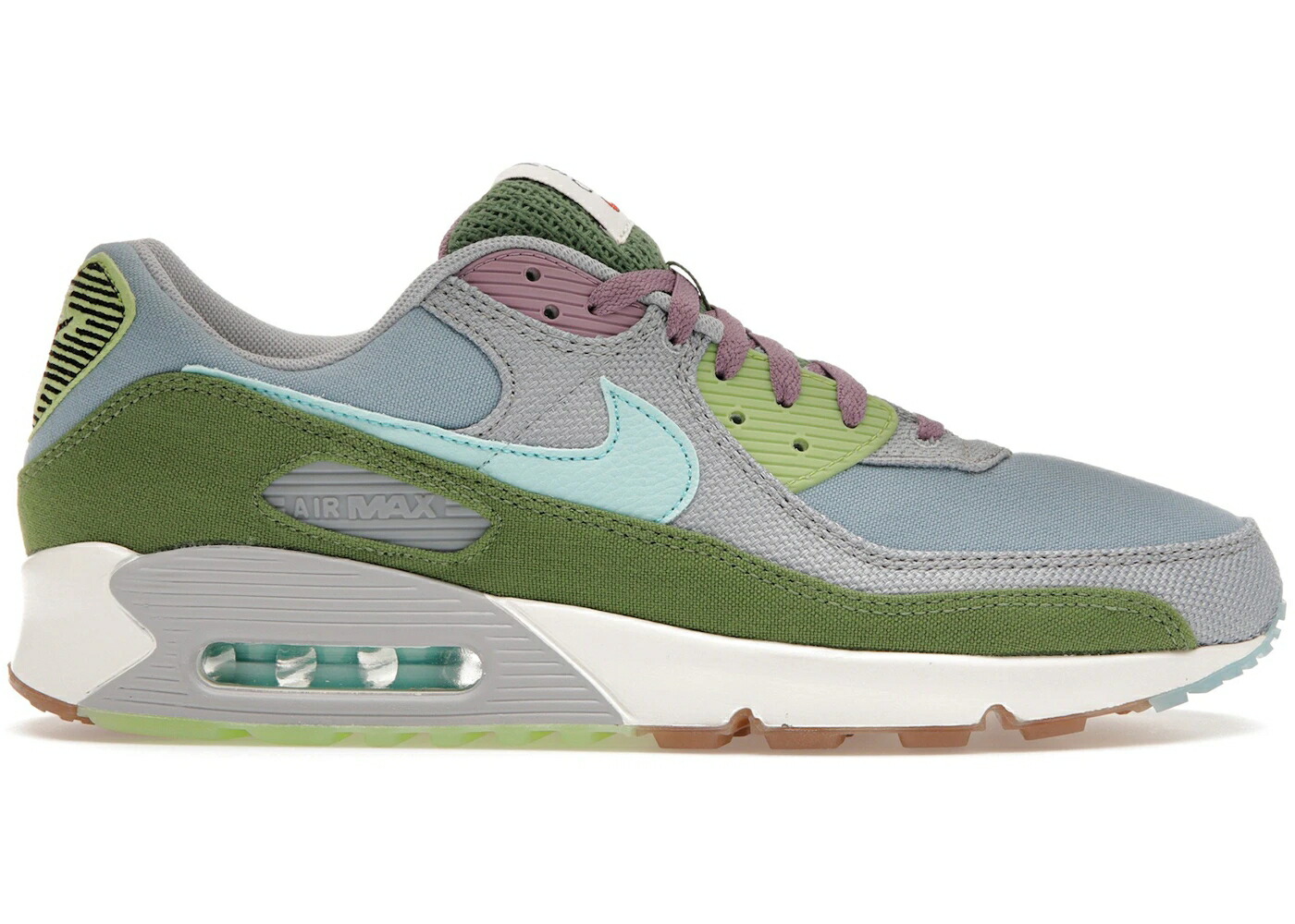 ナイキ マックス 野球クラブ 青碧 青碧 緑 緑であること 紫 パープル エア湖マックス スニーカー メンズ NIKE AIR MAX 90 SE SUN CLUB / BLUE GREEN PURPLE