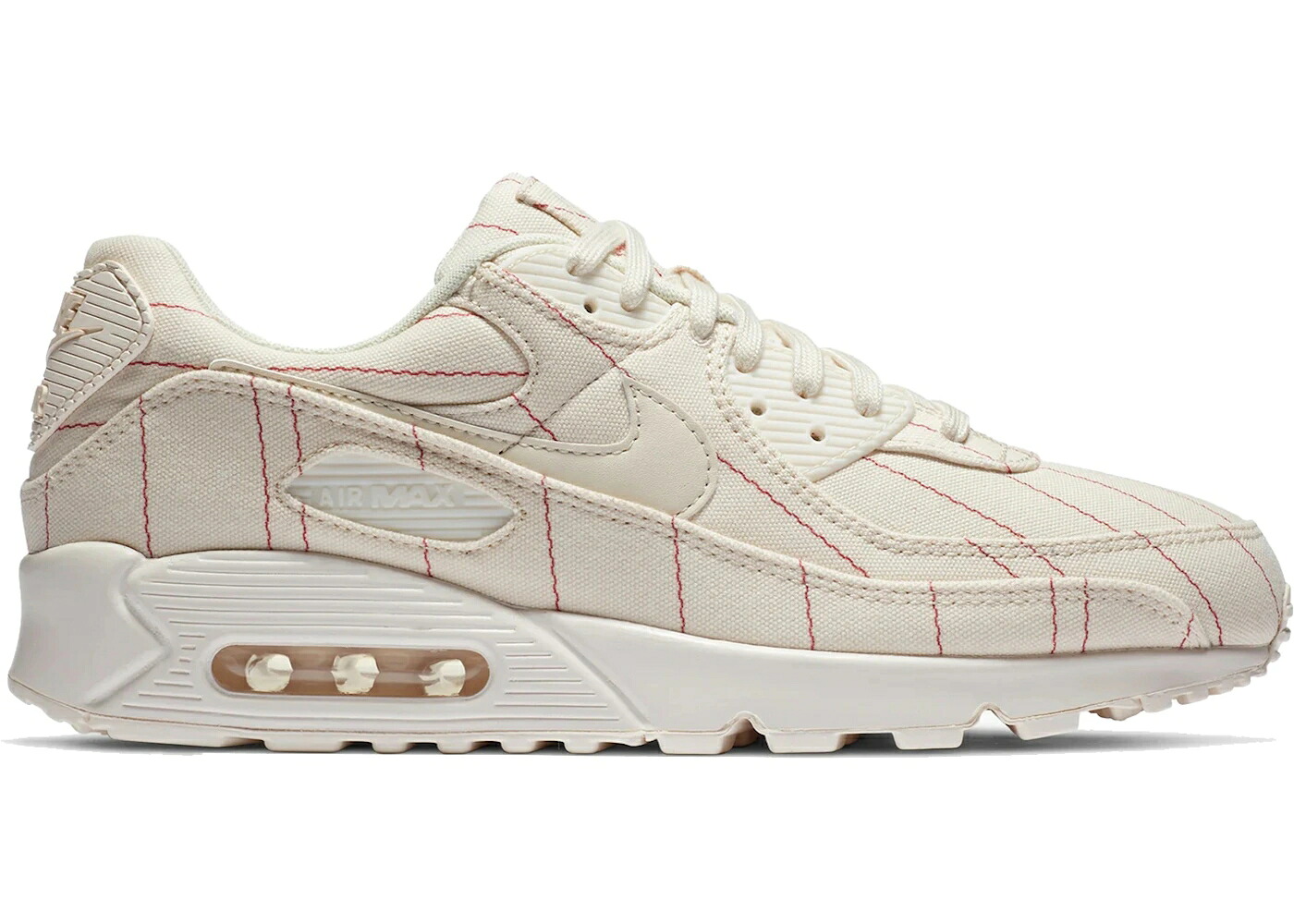 ナイキ マックス 自然的 赤 赤いこと 白いこと 白いこと 大気圏マックス スニーカー メンズ NIKE AIR MAX 90 NATURAL CHILI RED / NATURAL NATURAL WHITE CHILI RED