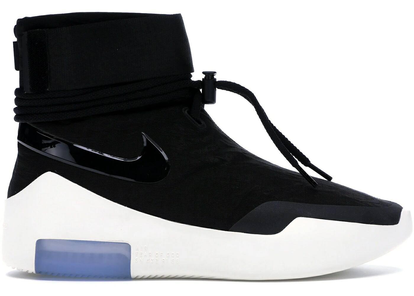 ナイキ 黒いこと 黒いこと 白いこと 白いこと フィアーオブゴッド スニーカー メンズ NIKE AIR FEAR OF GOD 1 SA BLACK / BLACK WHITE