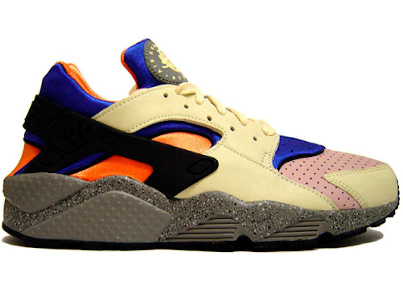 ナイキ ハラチ 皮膚軟化剤 スニーカー メンズ NIKE AIR HUARACHE ACG MOWABB CREAM MANADARIN / CREAM SPORT ROYAL BRIGHT