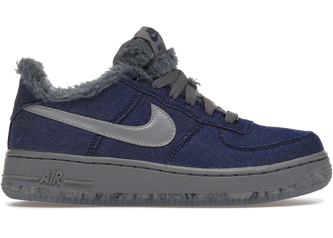 ナイキ ジーンズ 薄墨色 薄墨色 青碧 青碧 空軍 お坊っちゃん キッズ NIKE AIR FORCE 1 LOW WEREWOLF (GS) / DENIM WOLF GREY ICE BLUE もの言う花 マタニティ スニーカー