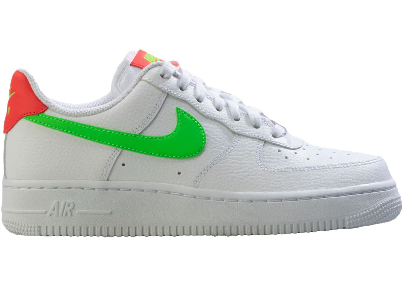 ナイキ 白色 ホワイト レーザー クリムゾン 緑 グリーン ストライク エアフォース WOMEN'S スニーカー レディース NIKE AIR FORCE 1 LOW WATERMELON (WOMEN'S) / WHITE LASER CRIMSON GREEN STRIKE