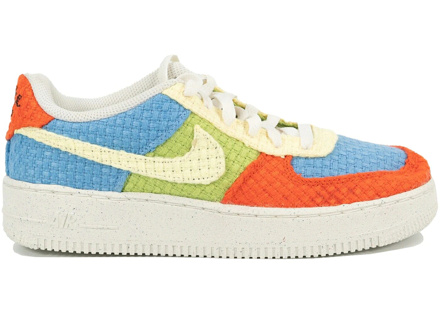 ナイキ 青碧 青碧 緑 緑であること 野球クラブ 空軍 \u002707 お坊っちゃん キッズ NIKE AIR FORCE 1 LOW LV8 NEXT NATURE MULTI-COLOR (GS) / UNIVERSITY BLUE VIVID GREEN TEAM もの言う花 マタニティ スニーカー