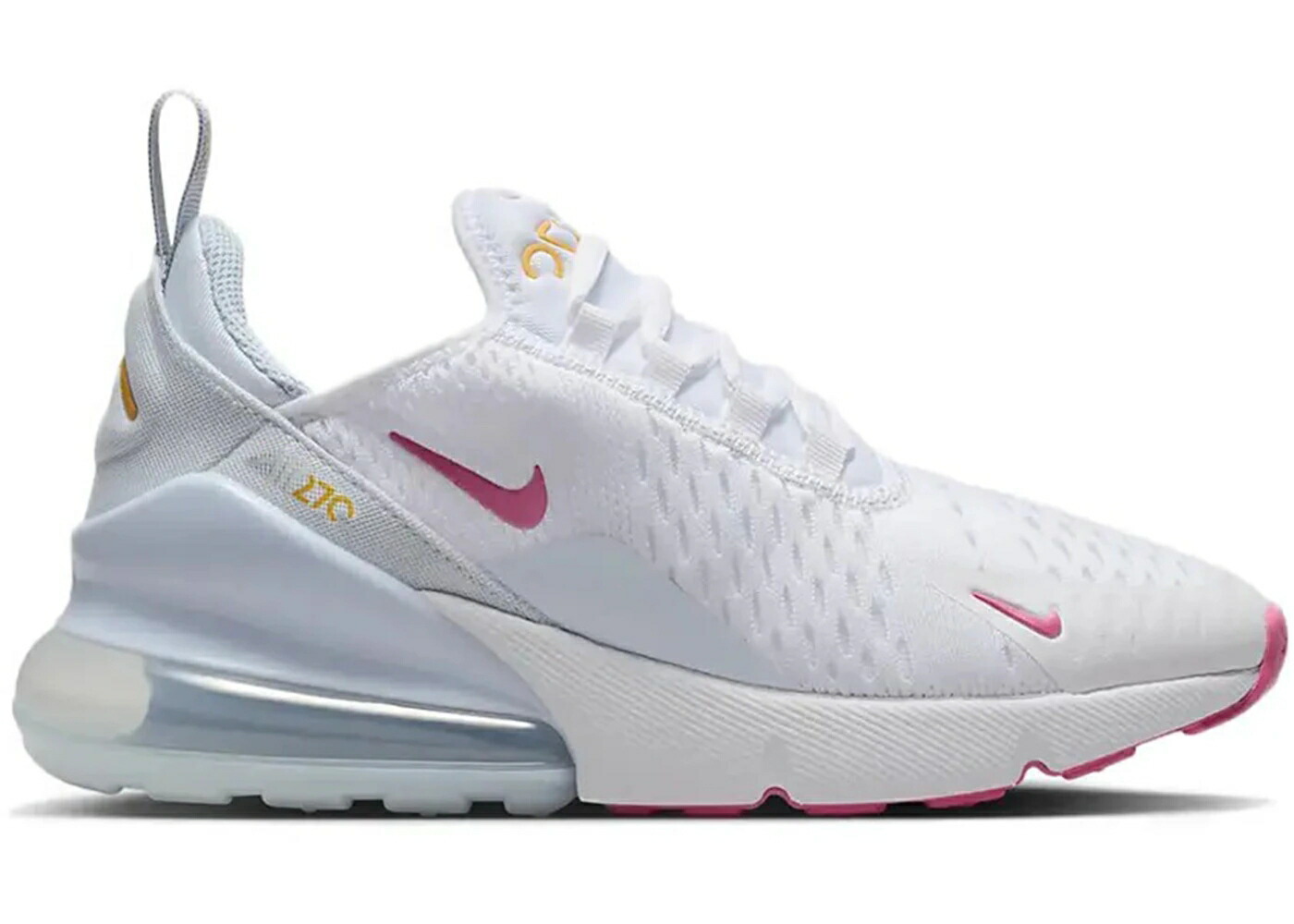 ナイキ マックス 白いこと 白いこと 青碧 青碧 大気圏マックス お坊っちゃん キッズ NIKE AIR MAX 270 WHITE PINKSICLE (GS) / WHITE BLUE TINT LIGHT ARMORY もの言う花 マタニティ スニーカー
