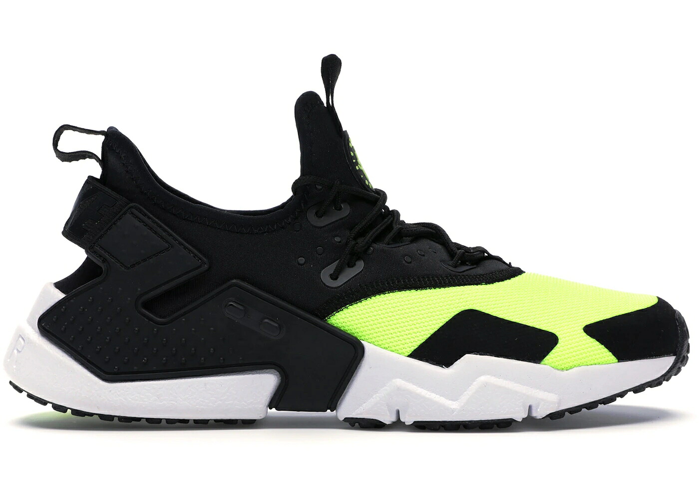 ナイキ ハラチ 黒いこと 黒いこと 白いこと 白いこと スニーカー メンズ NIKE AIR HUARACHE DRIFT BLACK VOLT / VOLT BLACK WHITE