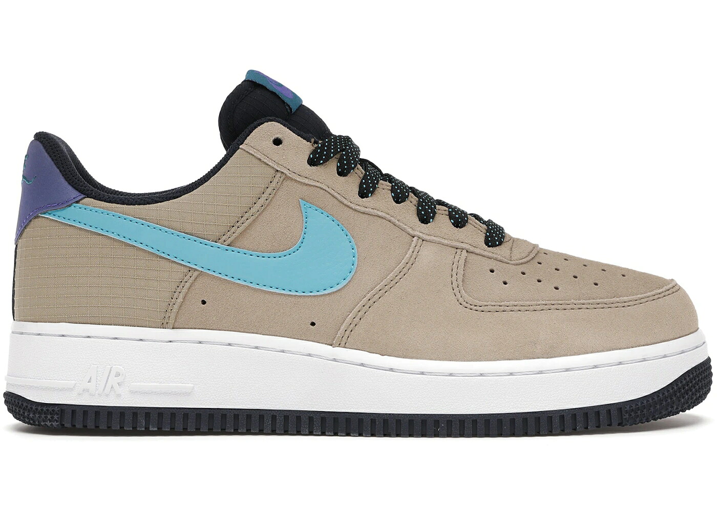 ナイキ カーキ 紫 相撲取り草 空軍 スニーカー メンズ NIKE AIR FORCE 1 LOW ACG KHAKI / KHAKI PERSIAN VIOLET TEAL