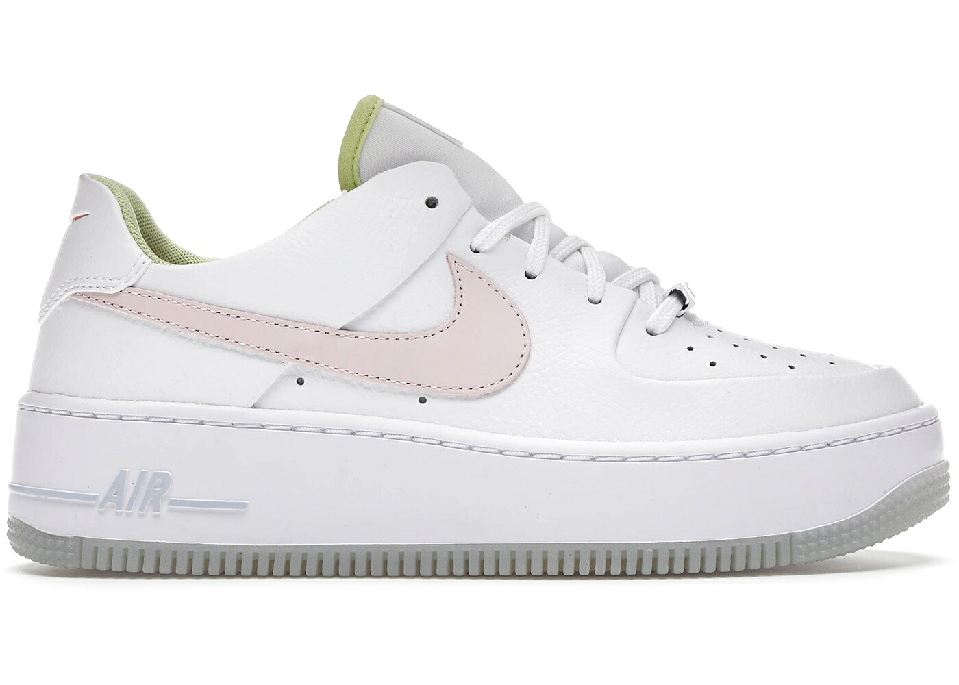ナイキ 白いこと 白いこと サクラ色 青み 青色 空軍 WOMEN\u0027S スニーカー レディース NIKE AIR FORCE 1 SAGE LOW ONE OF (WOMEN\u0027S) / WHITE PINK QUARTZ HYDROGEN BLUE