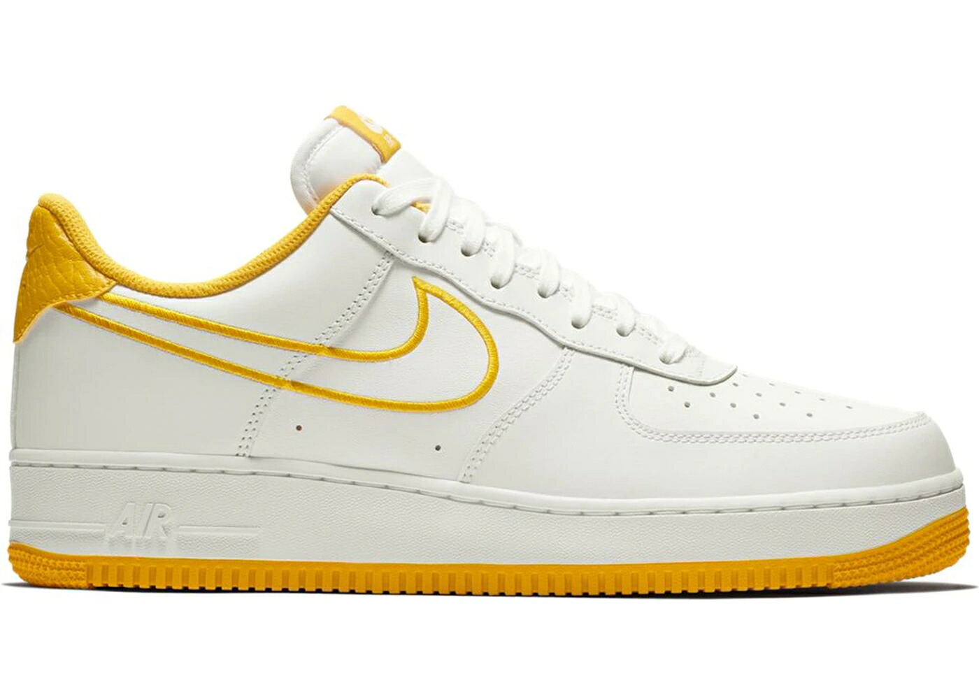 ナイキ 白いこと 白いこと 黄味がかった 黄色 空軍 スニーカー メンズ NIKE AIR FORCE 1 LOW WHITE YELLOW OCHRE / WHITE YELLOW OCHRE