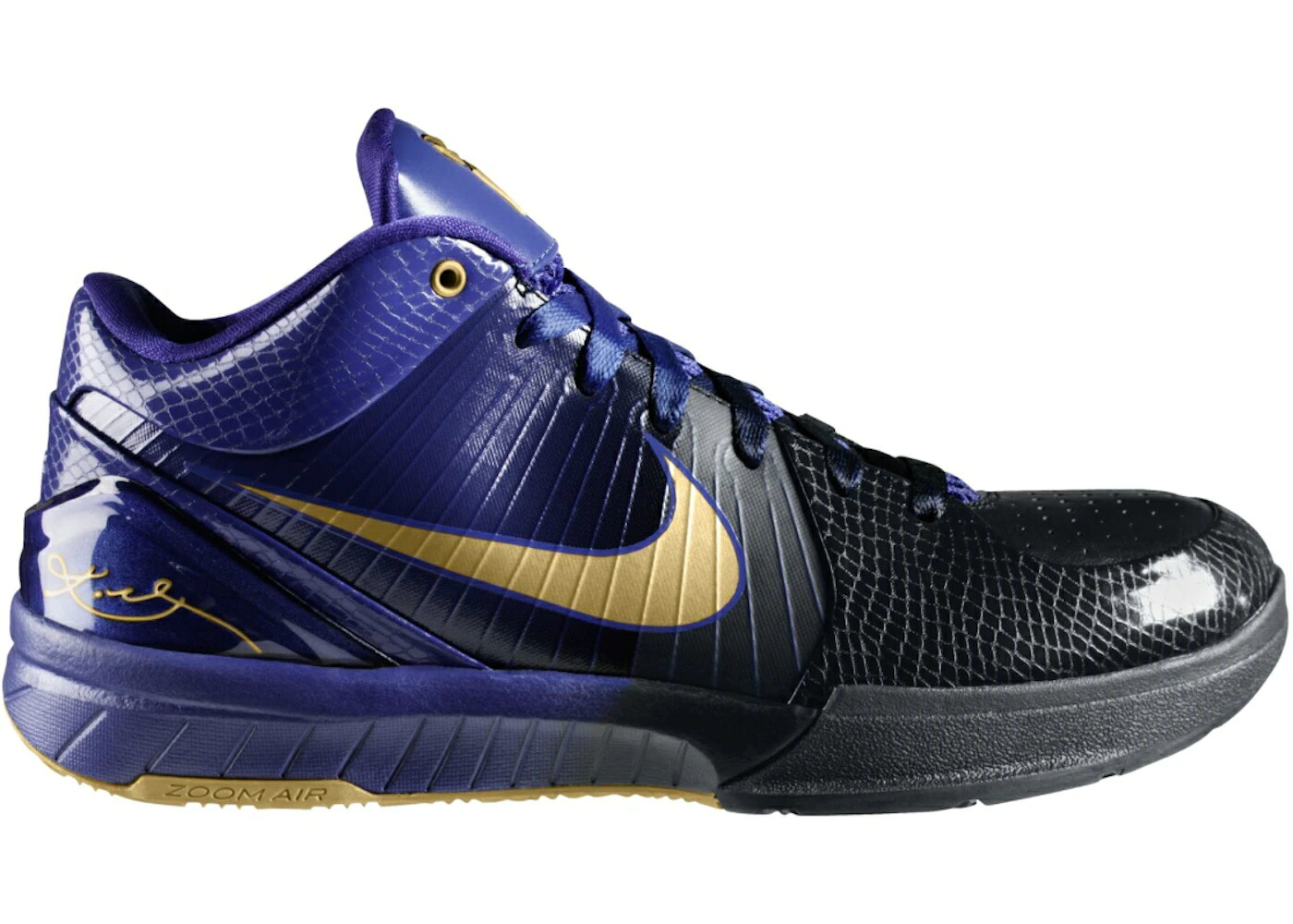 ナイキ コービー 諧調 コン吊りひも ゴールド スニーカー メンズ NIKE KOBE 4 GRADIENT AWAY / CONCORD MIDWEST GOLD