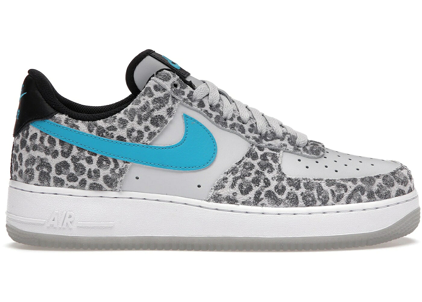 ナイキ ヒョウ柄 レオパード 純一無雑 プラチナム 黒いこと 黒いこと 空軍 スニーカー メンズ NIKE AIR FORCE 1 LOW LEOPARD / PURE PLATINUM BLACK PARTICLE