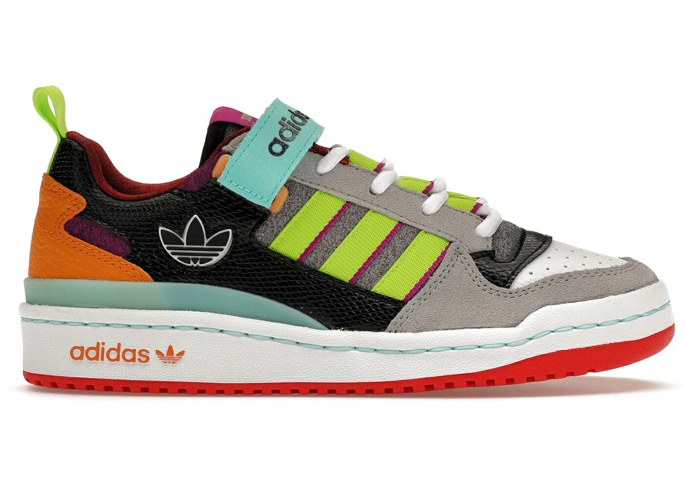 アディダス 討論会 さくら色 S.E.E.D. WOMEN\u0027S スニーカー レディース ADIDAS FORUM LOW MULTI (WOMEN\u0027S) / SONIC FUCHSIA PINK TINT ACID