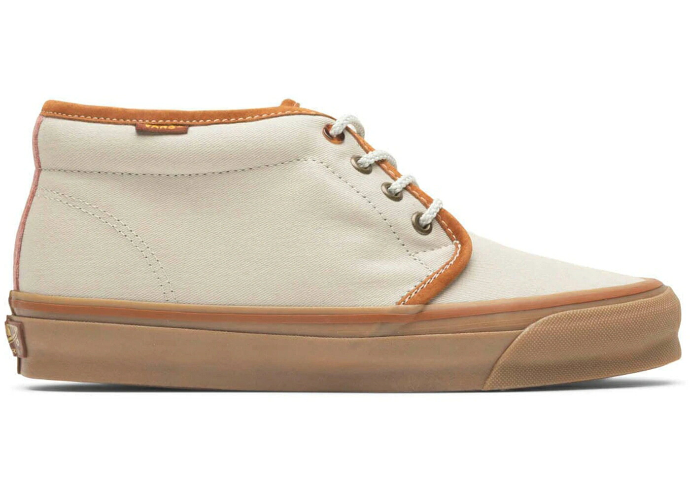 ヴァンズ バンズ チャッカ 今めかしい カーキ スニーカー メンズ VANS OG CHUKKA LX MID-TOP MODERN KHAKI / KHAKI GUM