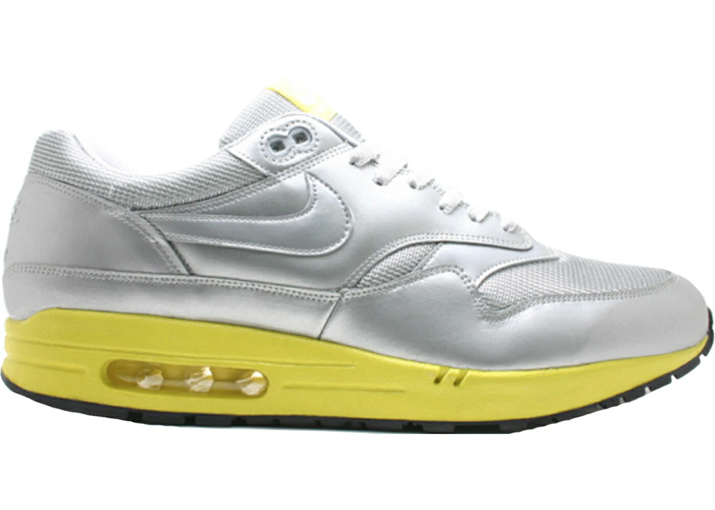 ナイキ マックス しろがね色 しろがね色 エア湖マックス スニーカー メンズ NIKE AIR MAX 1 CMYK PACK SILVER / METALLIC SILVER METALLIC SILVER