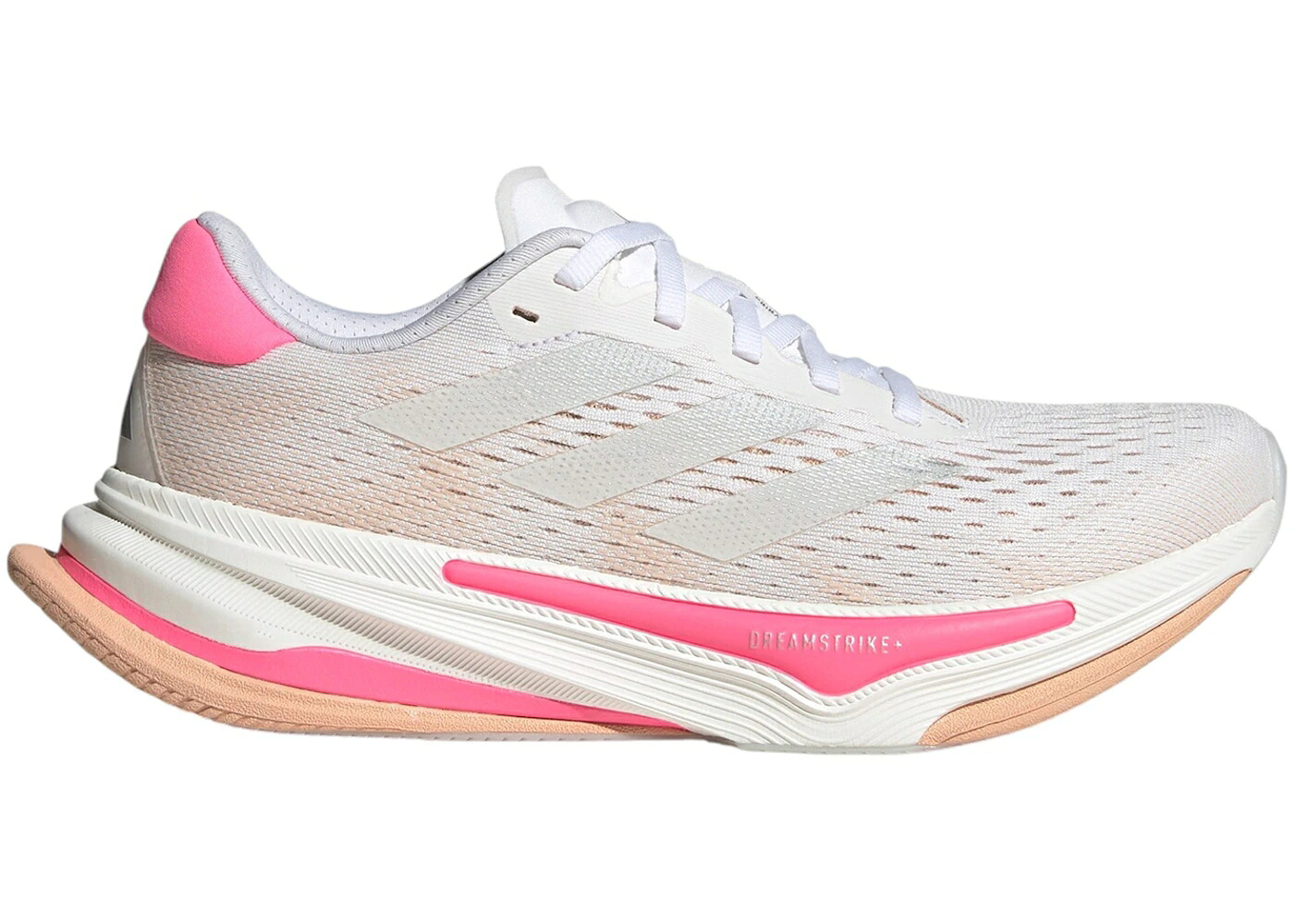 アディダス スーパーノバ ノヴァ 白色 ホワイト 銀色 シルバー ピンク WOMEN'S スニーカー レディース ADIDAS SUPERNOVA PRIMA CLOUD WHITE SILVER METALLIC LUCID PINK (WOMEN'S) / CLOUD WHITE SILVER METALLIC｜スニケス