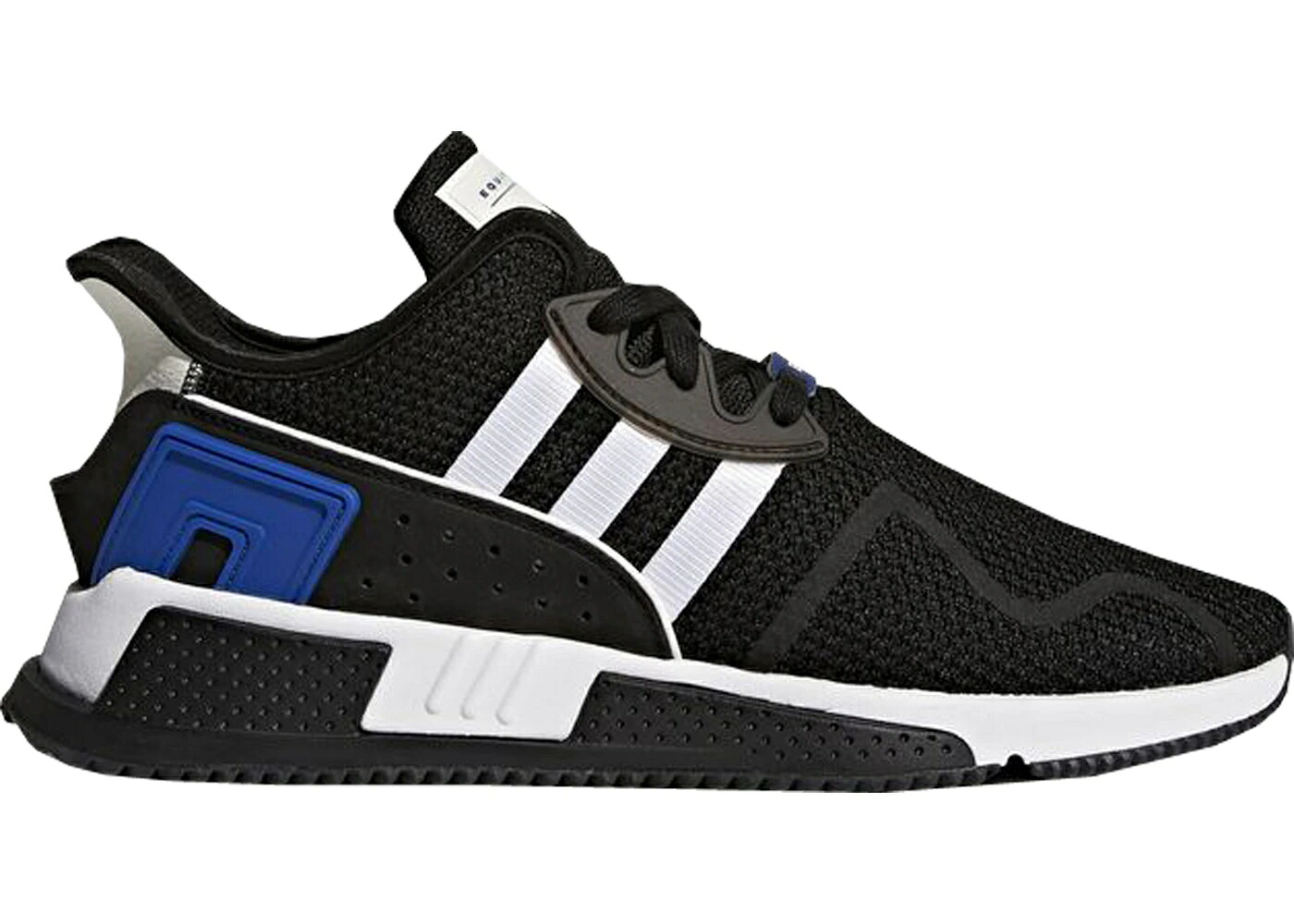 アディダス 黒いこと 黒いこと 白いこと 白いこと 中核グループ スニーカー メンズ ADIDAS EQT CUSHION ADV BLACK WHITE ROYAL / CORE BLACK RUNNING WHITE