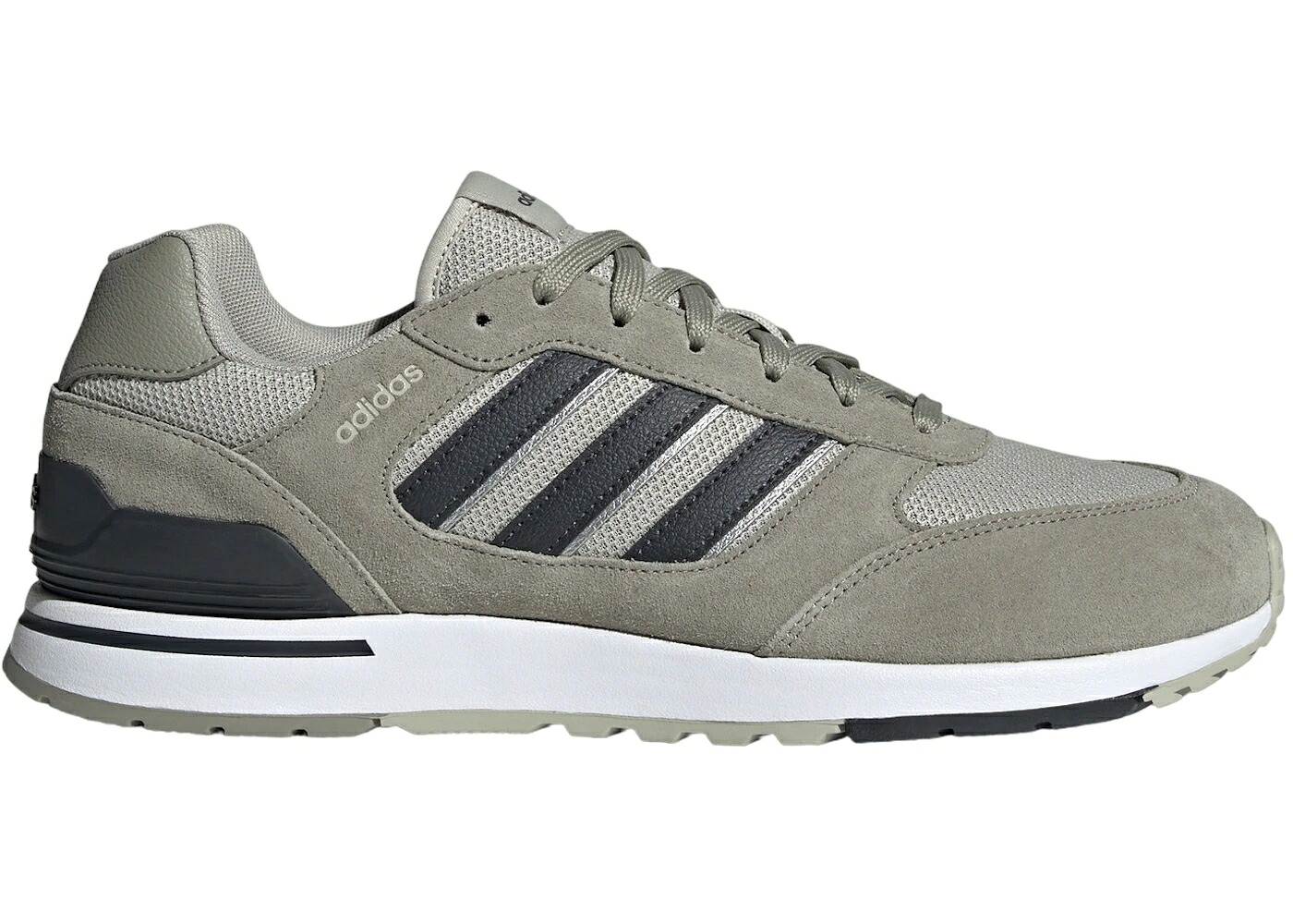 アディダス 幽客 しろがね色 しろがね色 炭素 薄墨色 薄墨色 スニーカー メンズ ADIDAS RUN 80S SILVER PEBBLE CARBON PUTTY GREY / SILVER PEBBLE CARBON PUTTY GREY