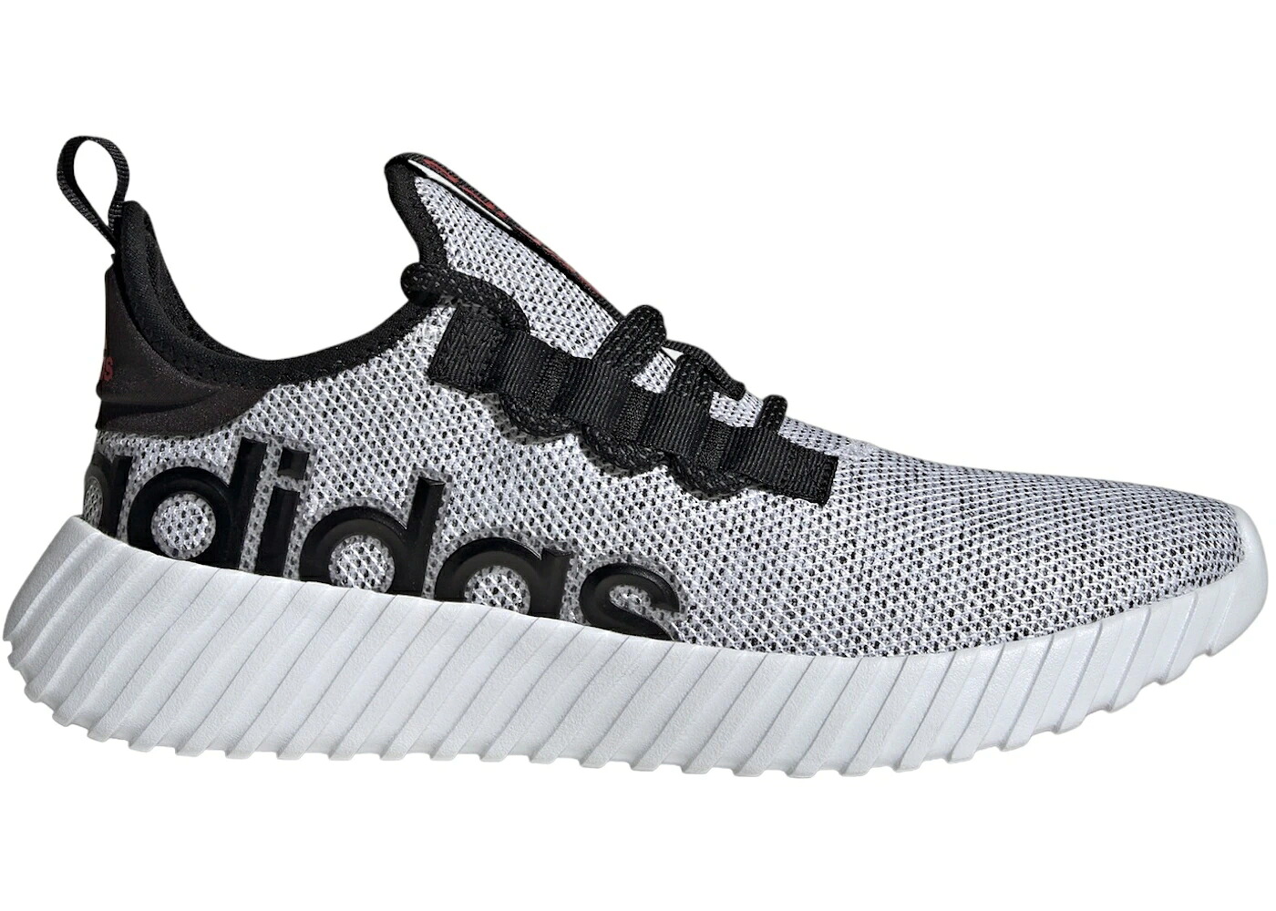 アディダス 白色 ホワイト コア 黒色 ブラック 3.0 スニーカー メンズ ADIDAS KAPTIR CLOUD WHITE CORE BLACK BETTER SCARLET / CLOUD WHITE CORE BLACK BETTER｜スニケス