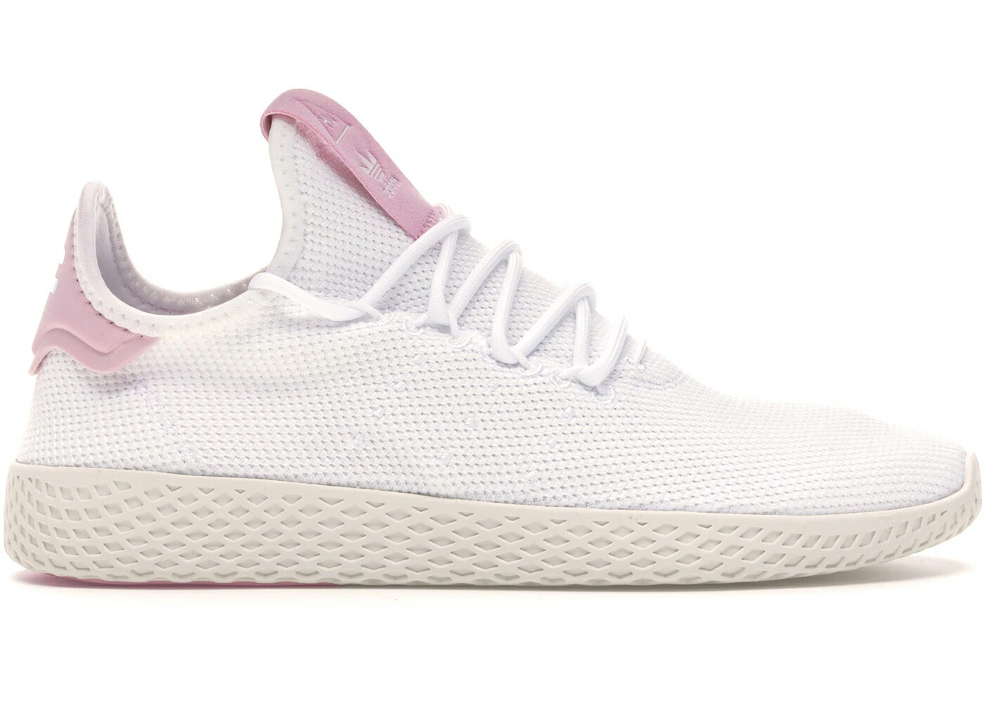 アディダス テニス 白色 ホワイト ピンク WOMEN'S スニーカー レディース ADIDAS TENNIS HU PHARRELL WHITE PINK (WOMEN'S) / CLOUD WHITE CLOUD WHITE CHALK
