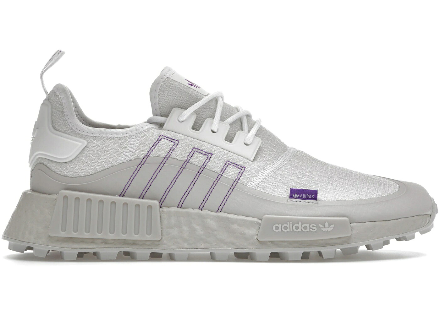 アディダス 白いこと 白いこと 薄墨色 薄墨色 紫 パープル スニーカー メンズ ADIDAS NMD TR WHITE GREY PURPLE / CLOUD WHITE CLOUD WHITE GREY ONE