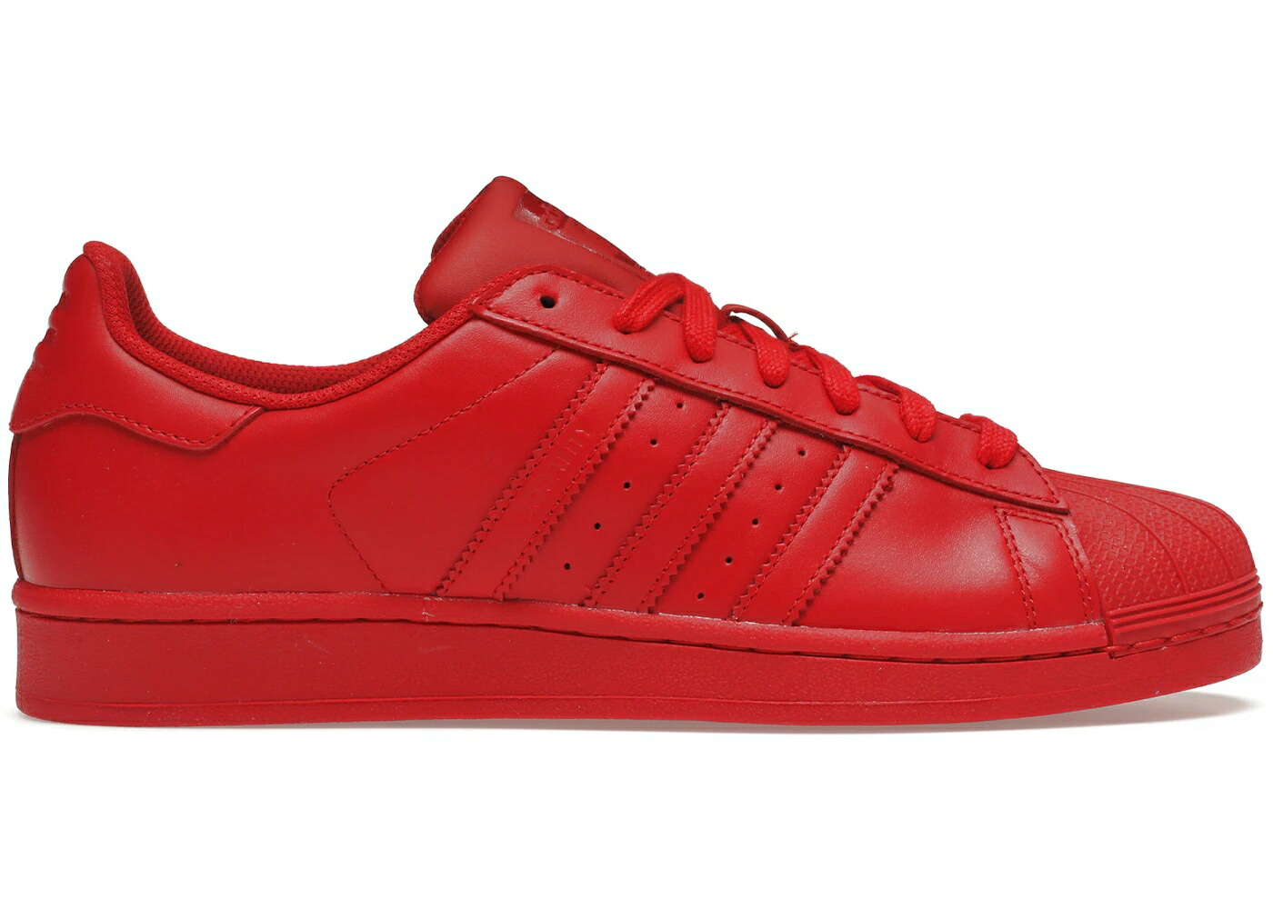 アディダス はやりっ児 赤 赤いこと スニーカー メンズ ADIDAS SUPERSTAR COLOR PACK RED / RED RED RED
