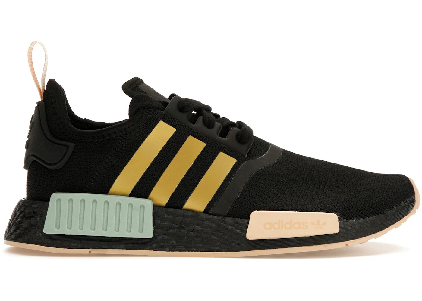 アディダス 黒いこと 黒いこと ゴールド 中核グループ WOMEN\u0027S スニーカー レディース ADIDAS NMD R1 BLACK GOLD METALLIC HALO AMBER (WOMEN\u0027S) / CORE BLACK GOLD METALLIC HALO